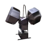 Dual-Head Octagonal Batter Mixer